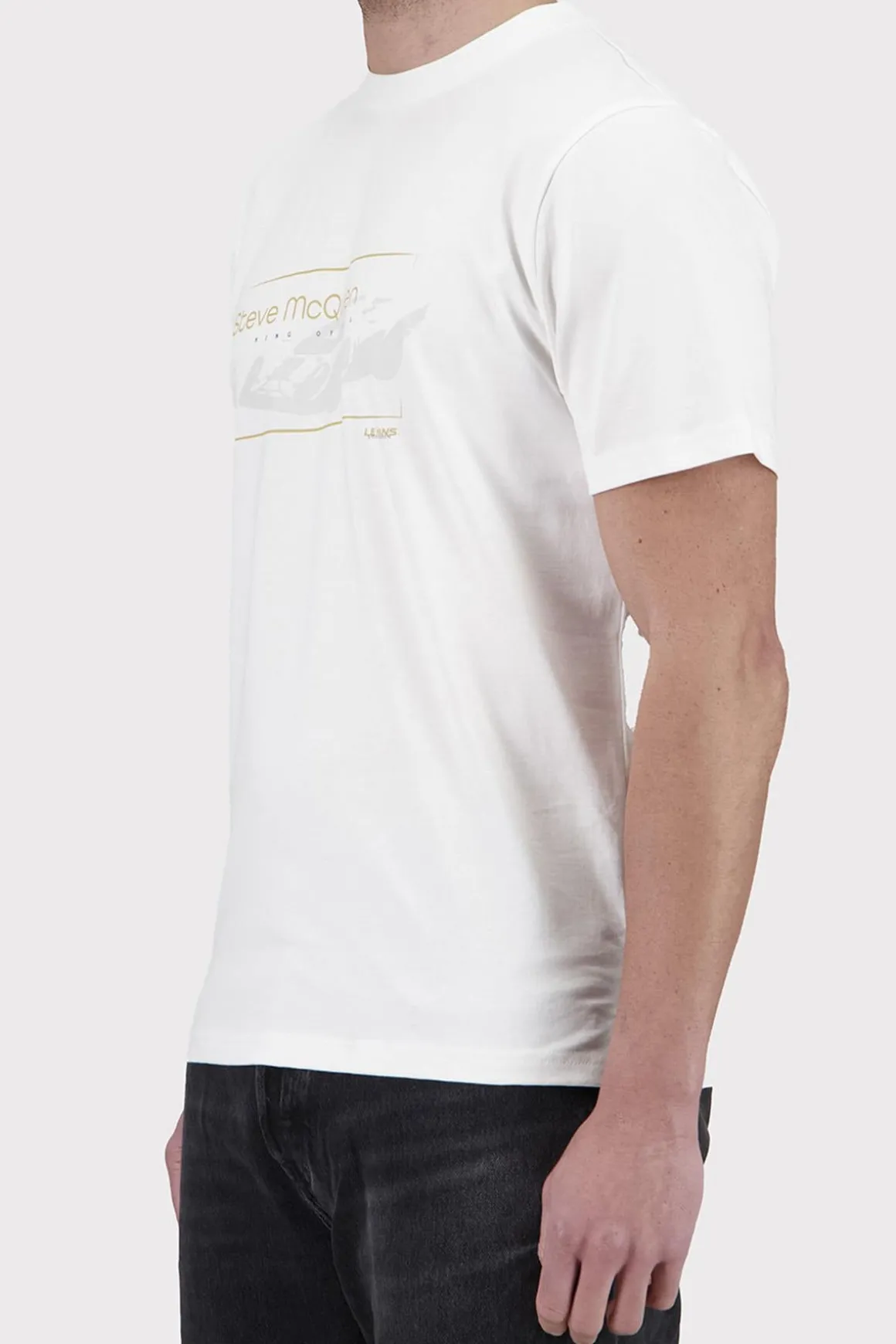 Tee Shirt Homme Steve Mcqueen Tee Shirt Tsm02-000 Off White