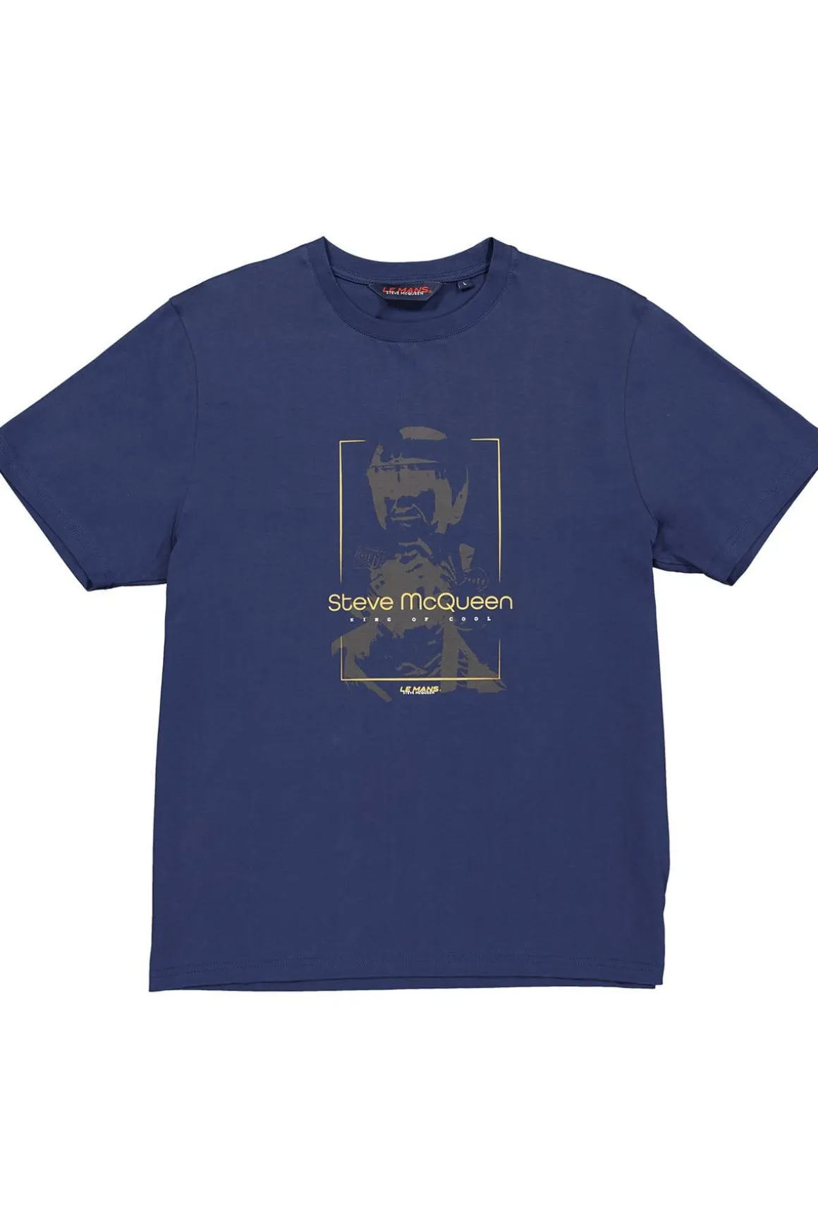 Tee Shirt Homme Steve Mcqueen Tee Shirt Tsm07-100 Navy