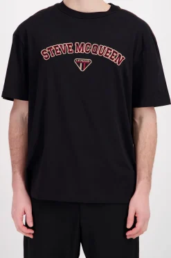 Tee Shirt Homme Steve Mcqueen Tee Shirt Tsm08-005 Noir