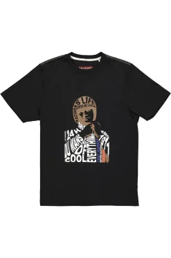 Tee Shirt Homme Steve Mcqueen Tee Shirt Tsm06-005 Noir