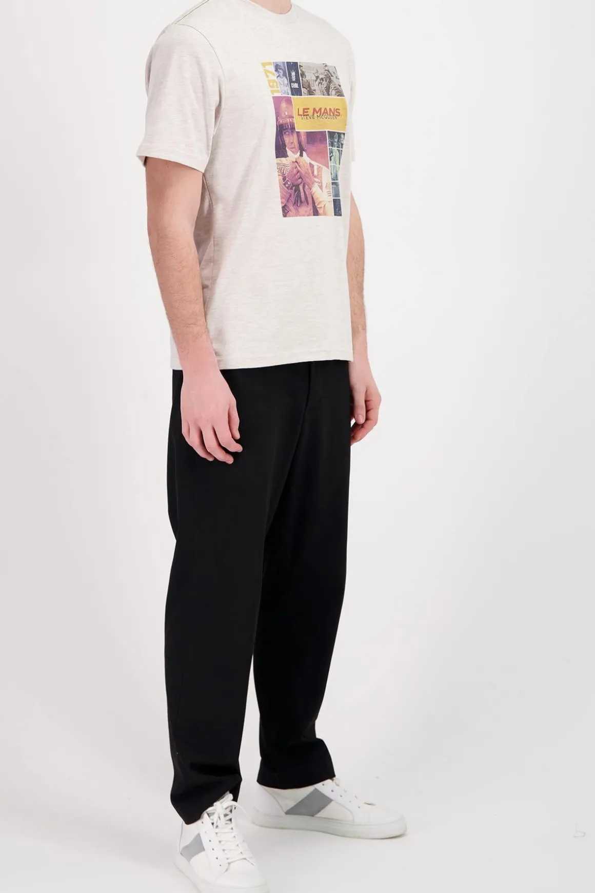 Tee Shirt Homme Steve Mcqueen Tee Shirt Tsm07-602 Sable Chine