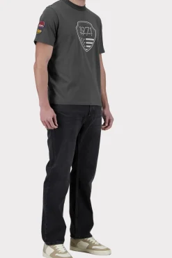 Tee Shirt Homme Steve Mcqueen Tee Shirt Tsm06-105 Black