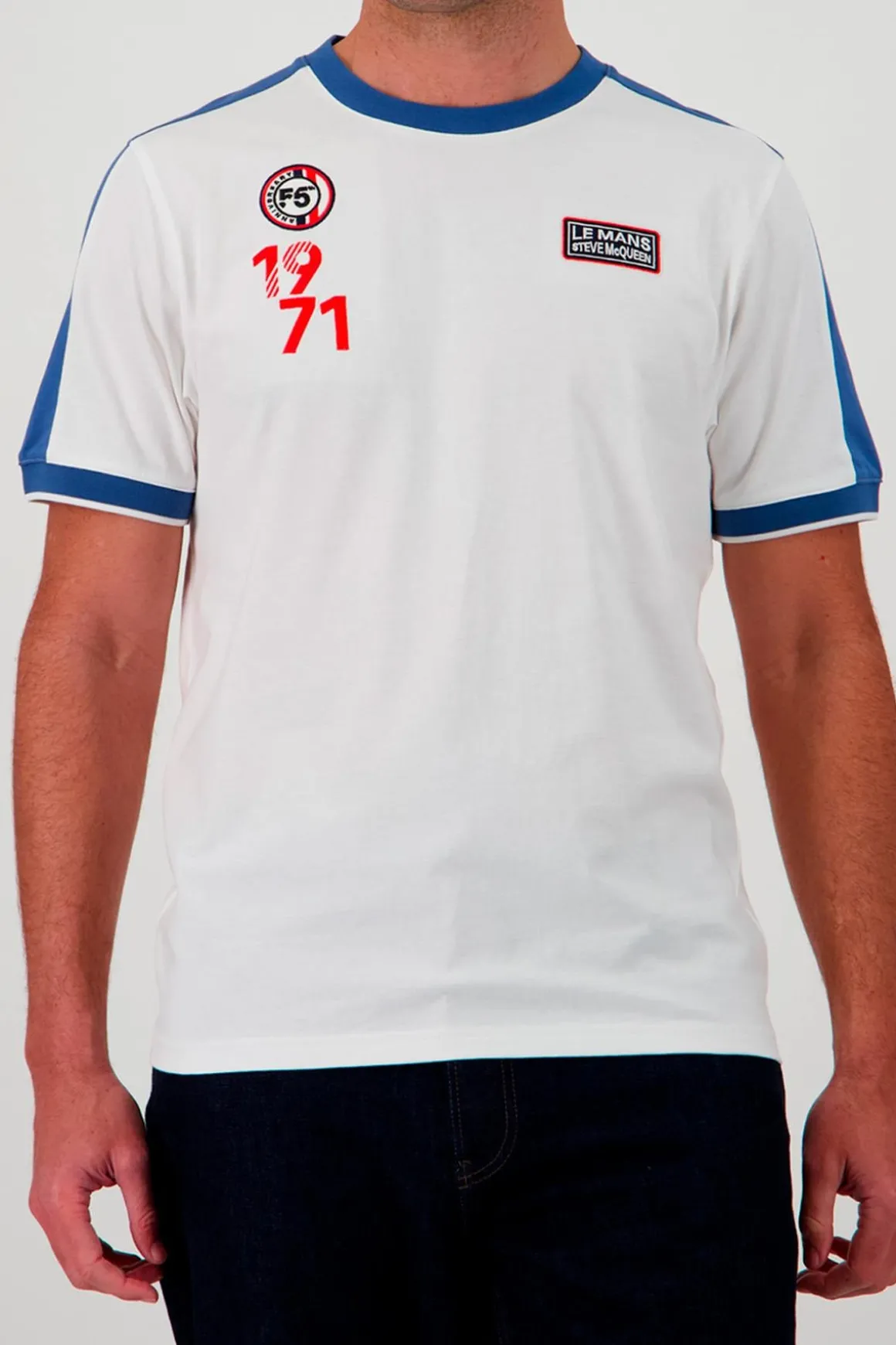 Tee Shirt Homme Steve Mcqueen Tee Shirt Smq Tsm02-002 Off White