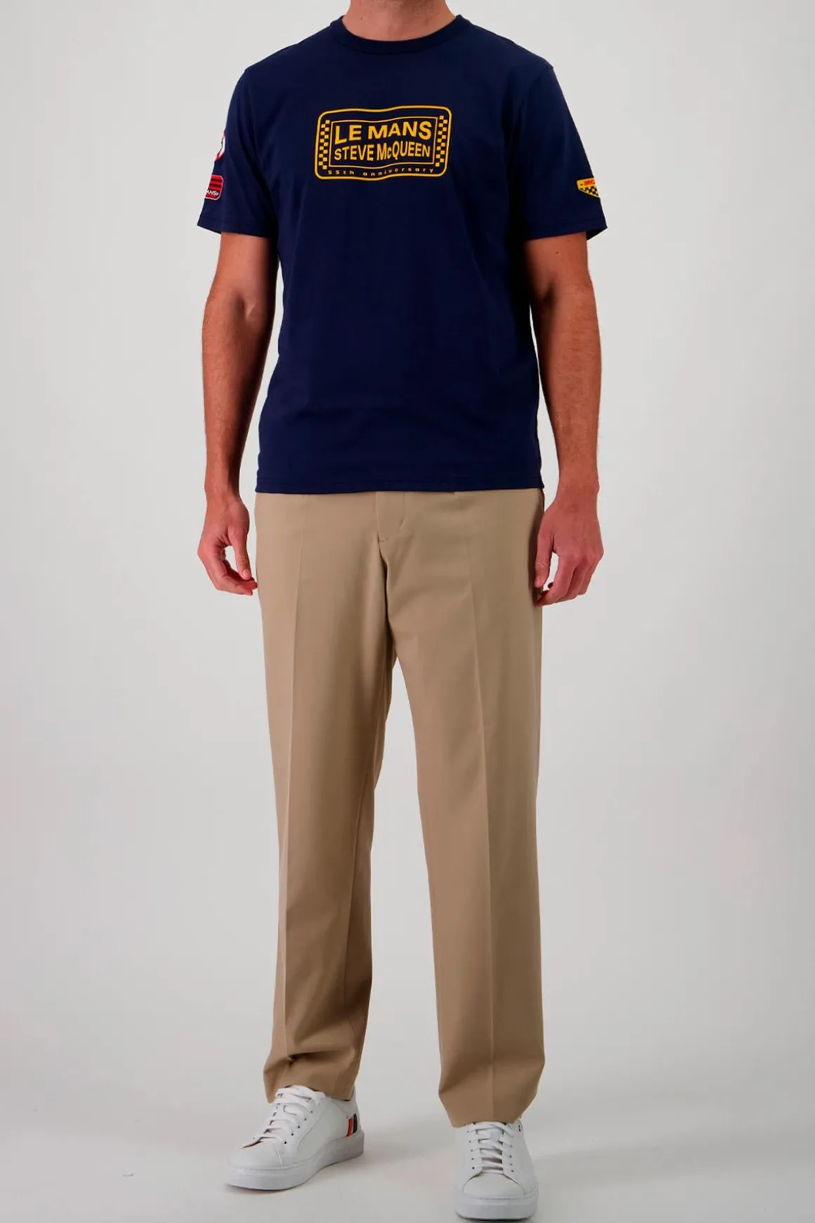 Tee Shirt Homme Steve Mcqueen Tee Shirt Smq Tsm03-100 Navy