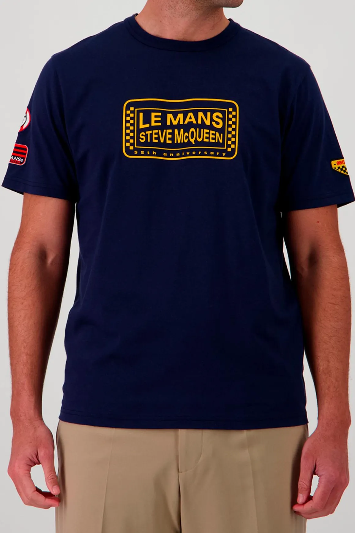 Tee Shirt Homme Steve Mcqueen Tee Shirt Smq Tsm03-100 Navy