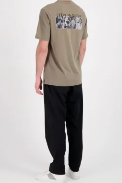 Tee Shirt Homme Steve Mcqueen Tsm06-324 Kaki