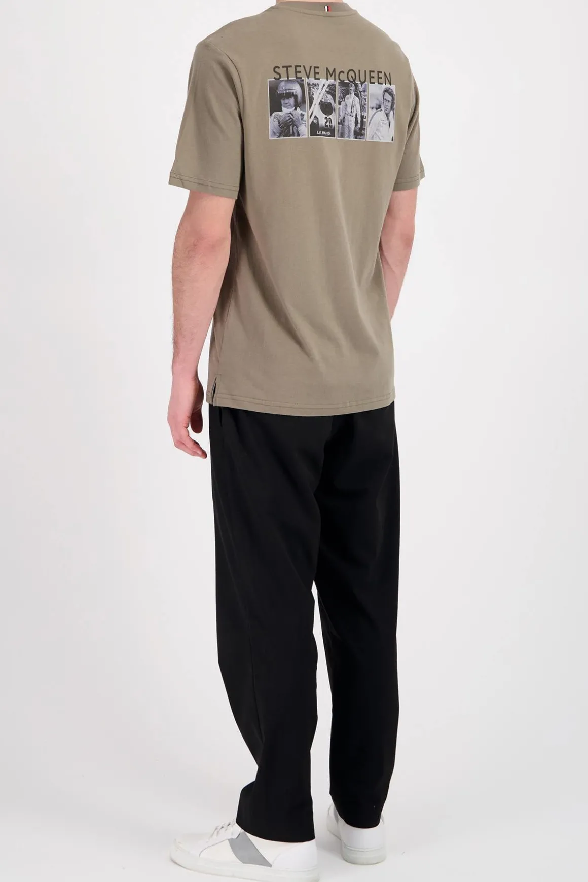Tee Shirt Homme Steve Mcqueen Tsm06-324 Kaki