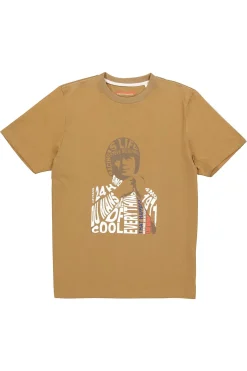Tee Shirt Homme Steve Mcqueen Tee Shirt Tsm06-103 Tobacco