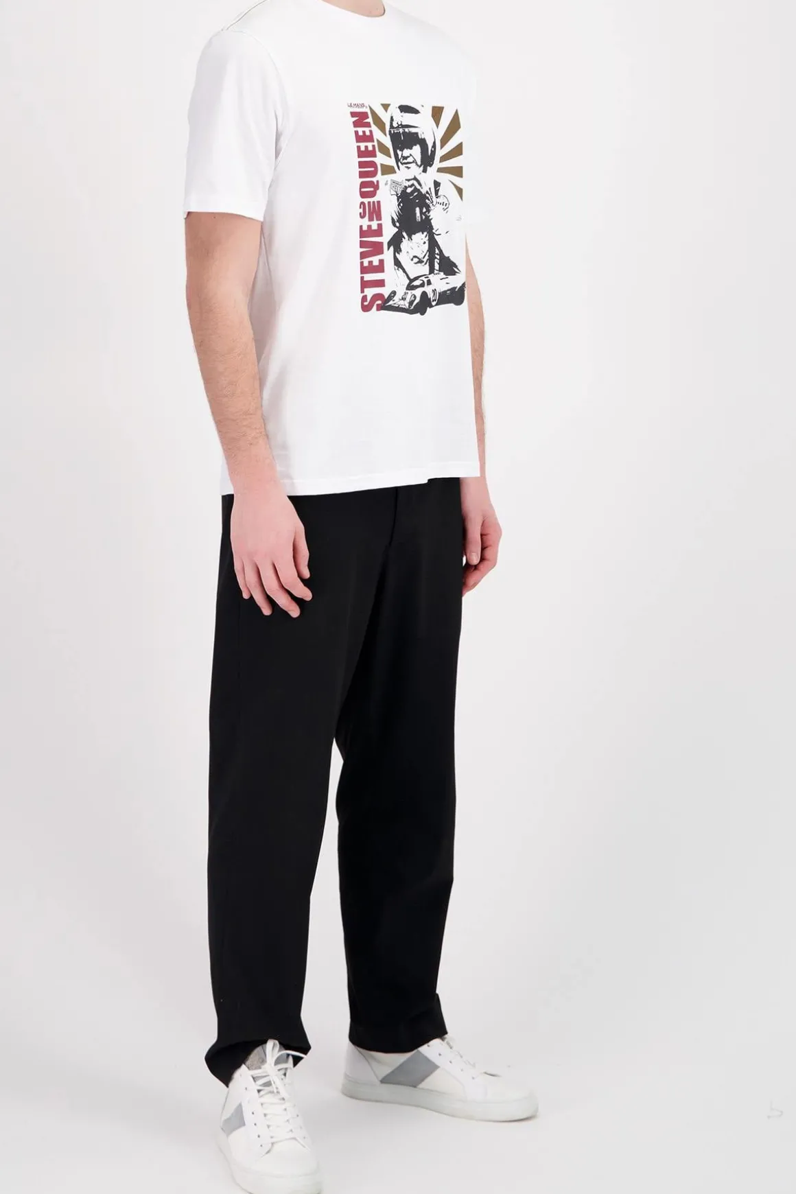 Tee Shirt Homme Steve Mcqueen Tee Shirt Tsm03-000 Off White