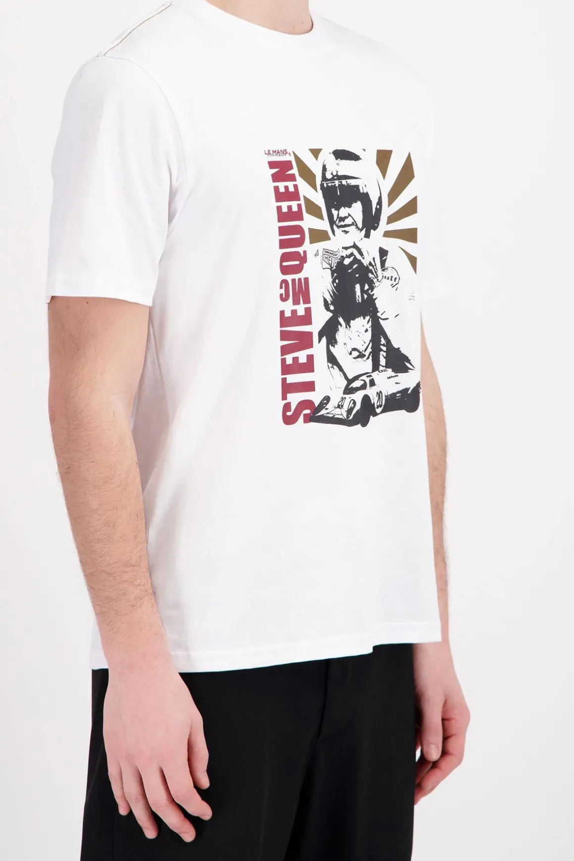 Tee Shirt Homme Steve Mcqueen Tee Shirt Tsm03-000 Off White