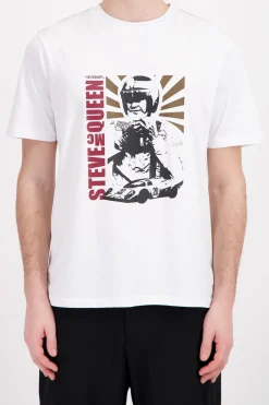 Tee Shirt Homme Steve Mcqueen Tee Shirt Tsm03-000 Off White
