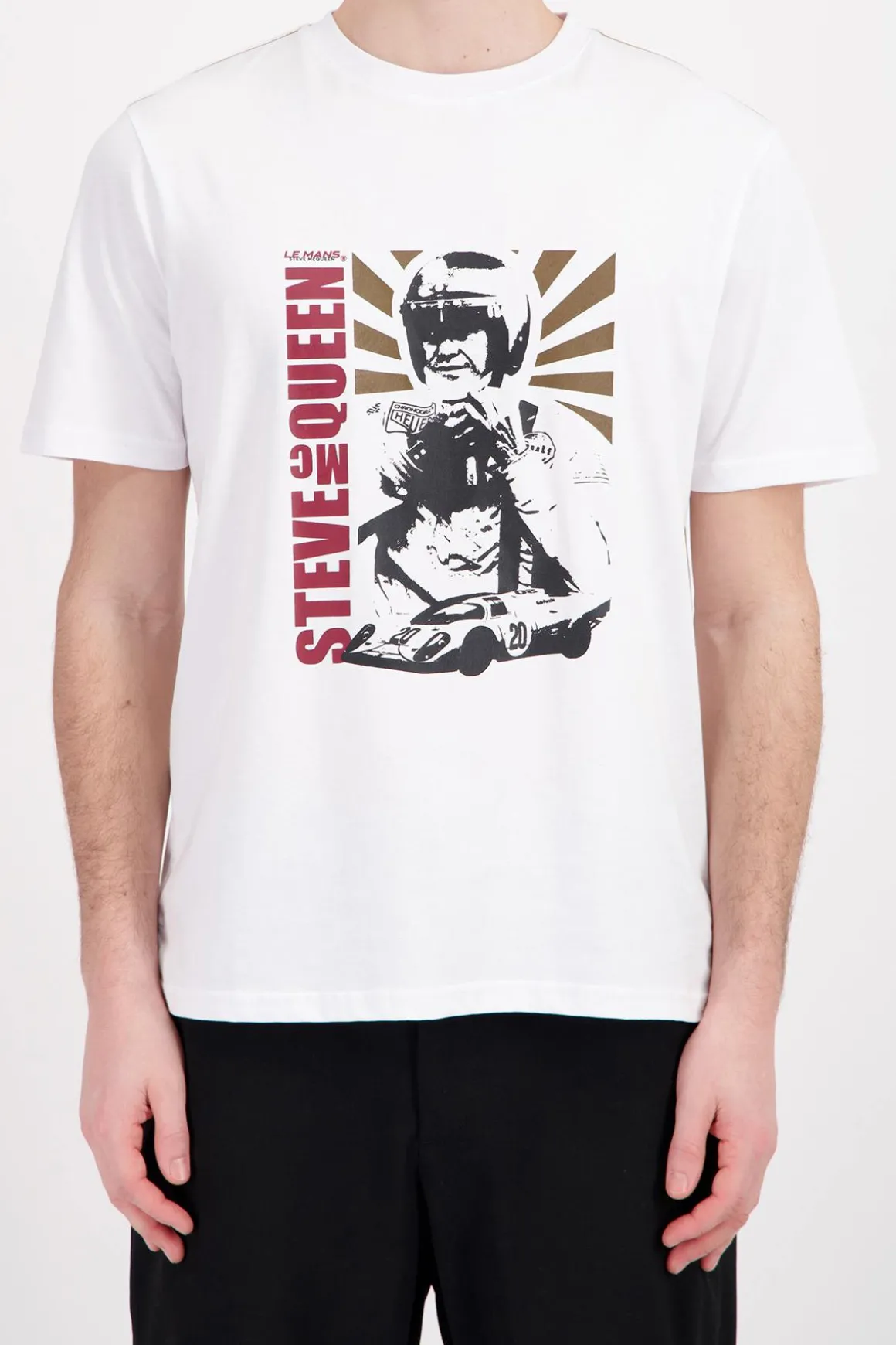 Tee Shirt Homme Steve Mcqueen Tee Shirt Tsm03-000 Off White