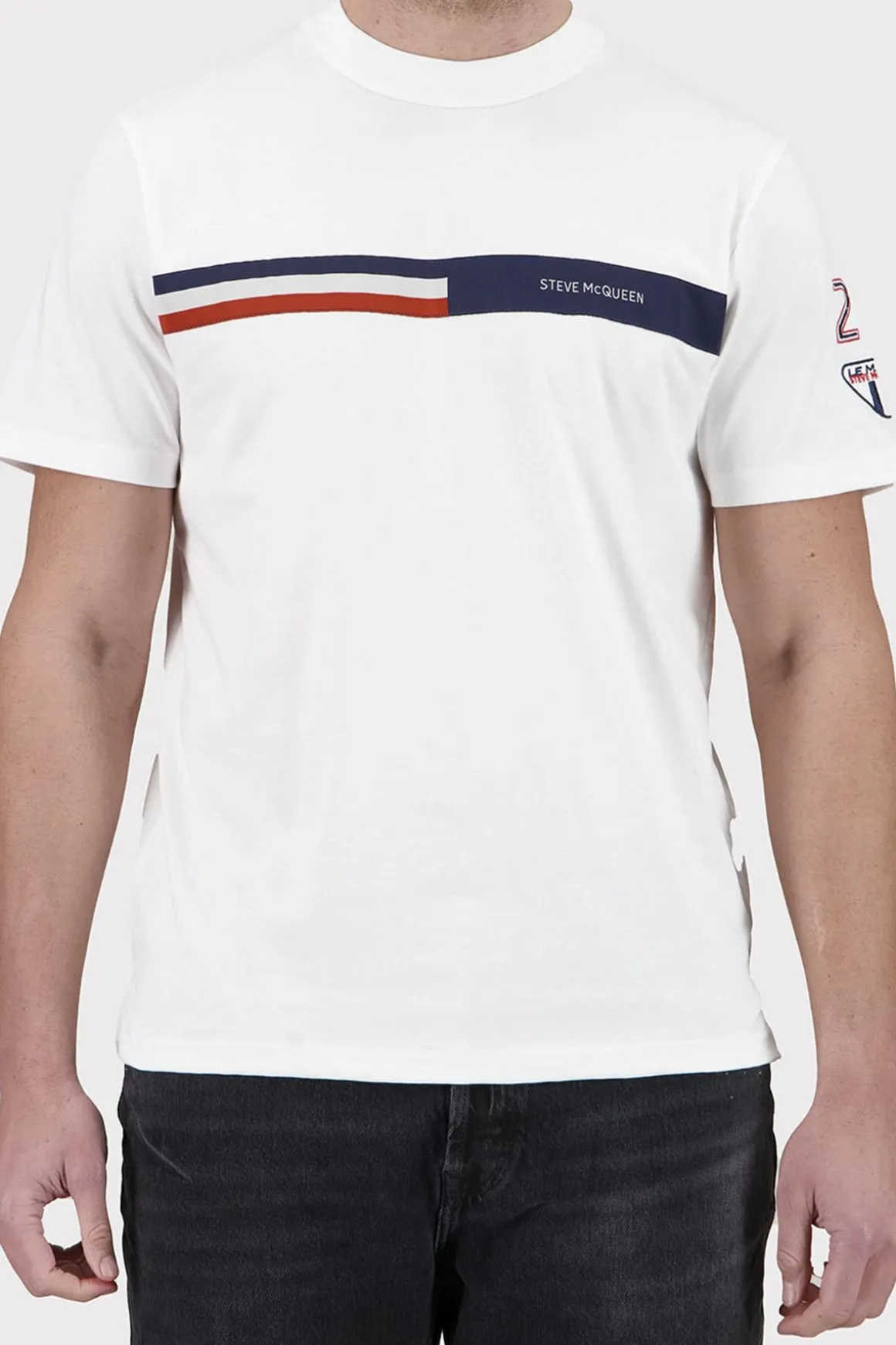 Tee Shirt Homme Steve Mcqueen Tee Shirt Tsm01-000 Off White