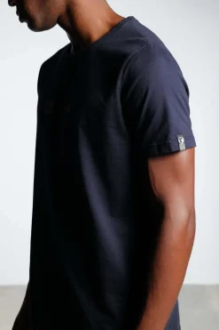 Tee Shirt Homme Steve Mcqueen Face To Face Dark Blue H22106