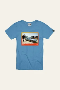 Tee Shirt Homme Steve Mcqueen Western Air Blue