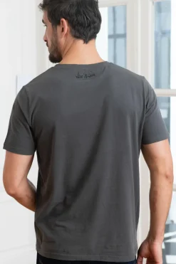 Tee Shirt Homme Steve Mcqueen Machine Asphalte