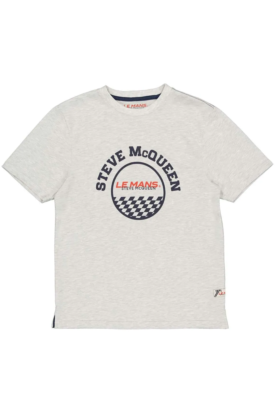 Tee Shirt Homme Steve Mcqueen Tsm07-002 Heather Ecru