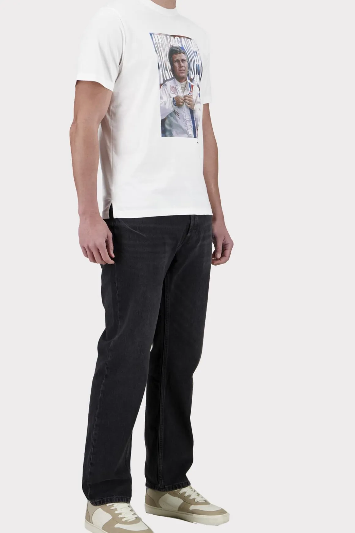 Tee Shirt Homme Steve Mcqueen Tee Shirt Tsm04-000 Off White