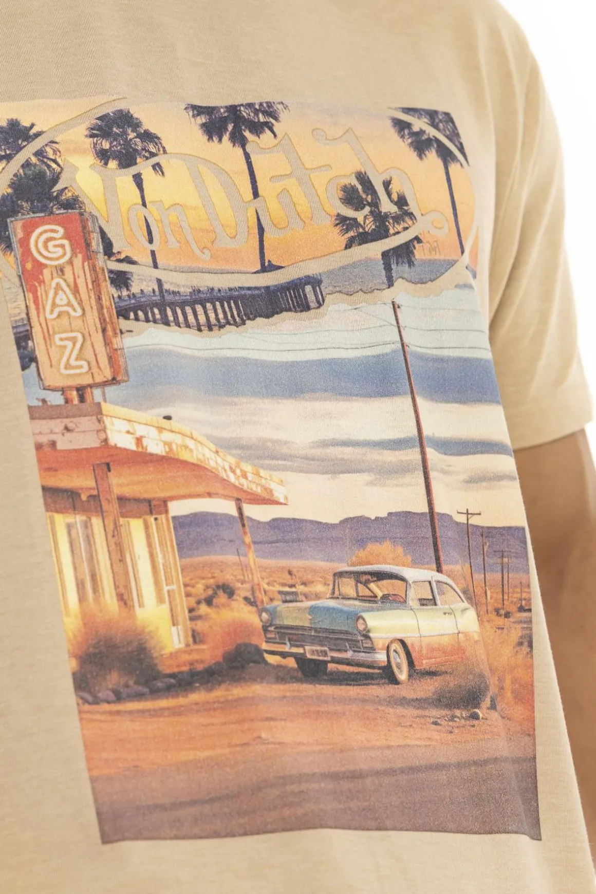 Tee Shirt Homme Von Dutch Tee Shirt Road B