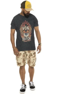 Tee Shirt Homme Von Dutch Tee Shirt Fly Anth
