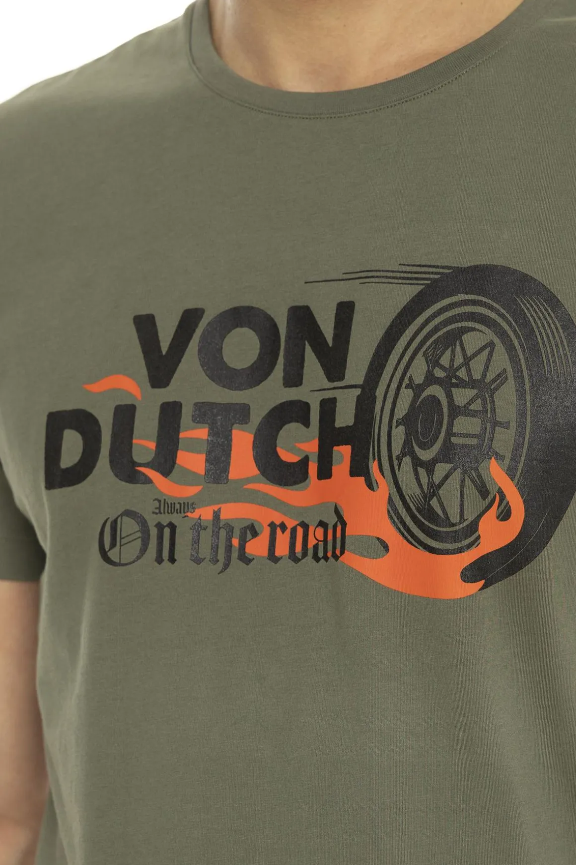 Tee Shirt Homme Von Dutch Tee Shirt Wheel K
