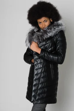Veste Femme Cityzen Blonda Ag Perle Renard Argente