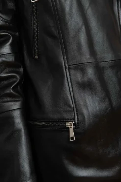 Veste Femme Cityzen Capri Agneau Perle Noir