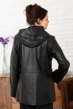 Veste Femme Cityzen Susanna Agneau Perle Noir