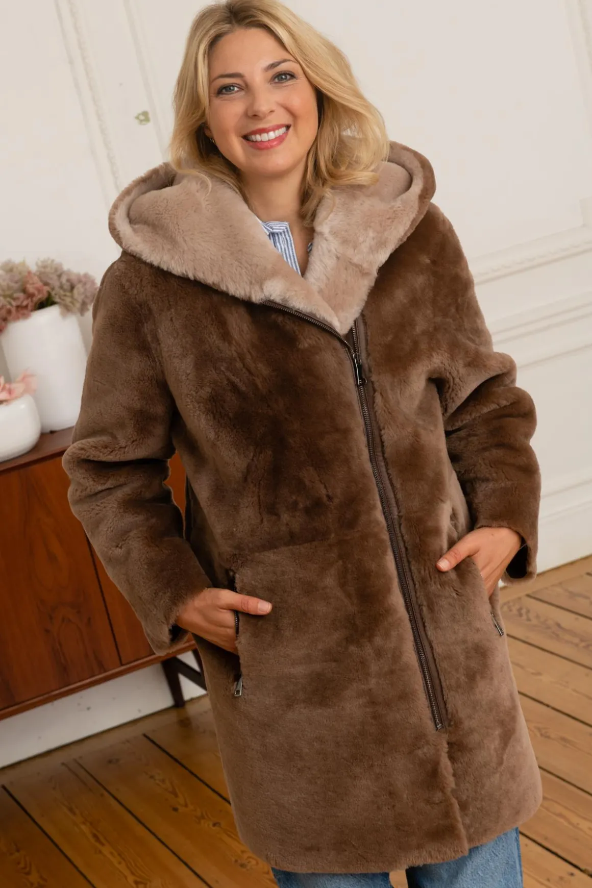 Veste Femme Cityzen Valeria Taupe