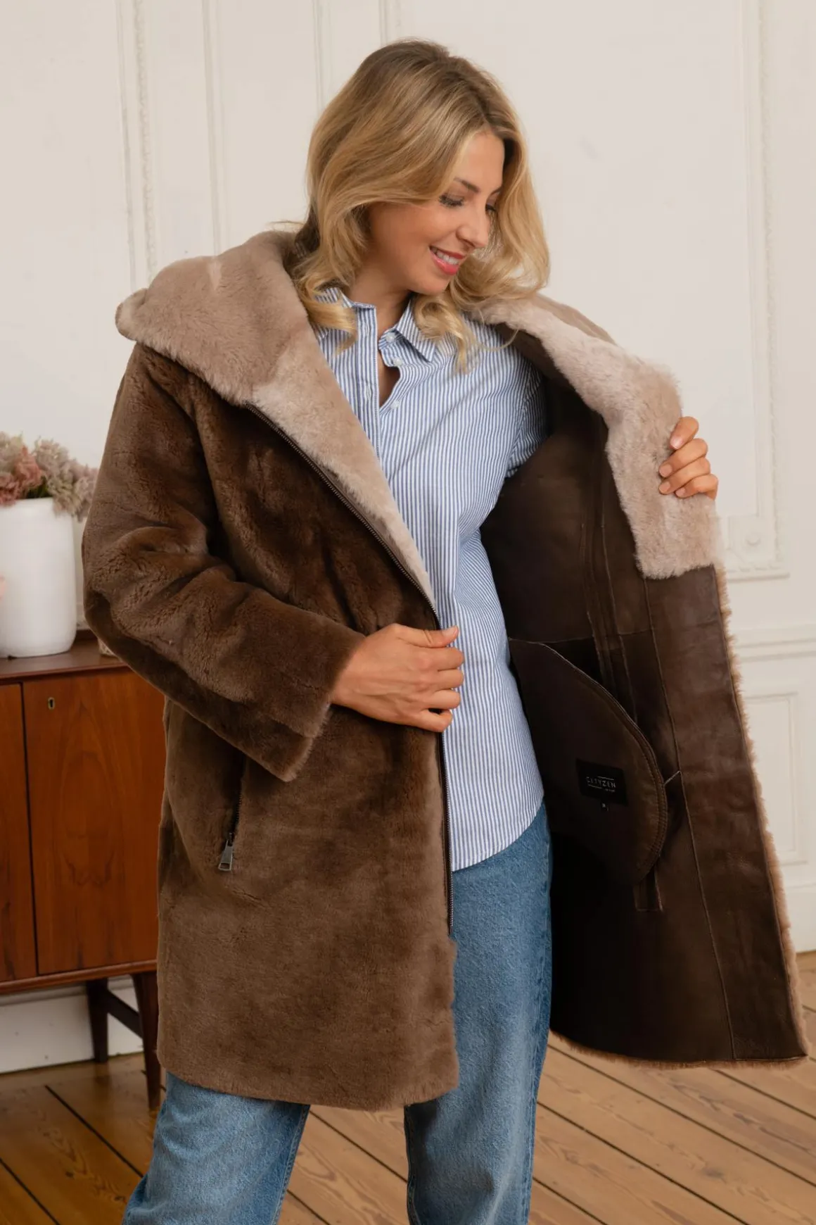 Veste Femme Cityzen Valeria Taupe