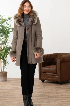 Veste Femme Giovanni Roane Gris