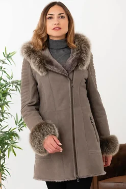 Veste Femme Giovanni Roane Gris
