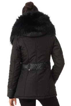 Veste Femme Horspist New Mandala Noir Col Noir