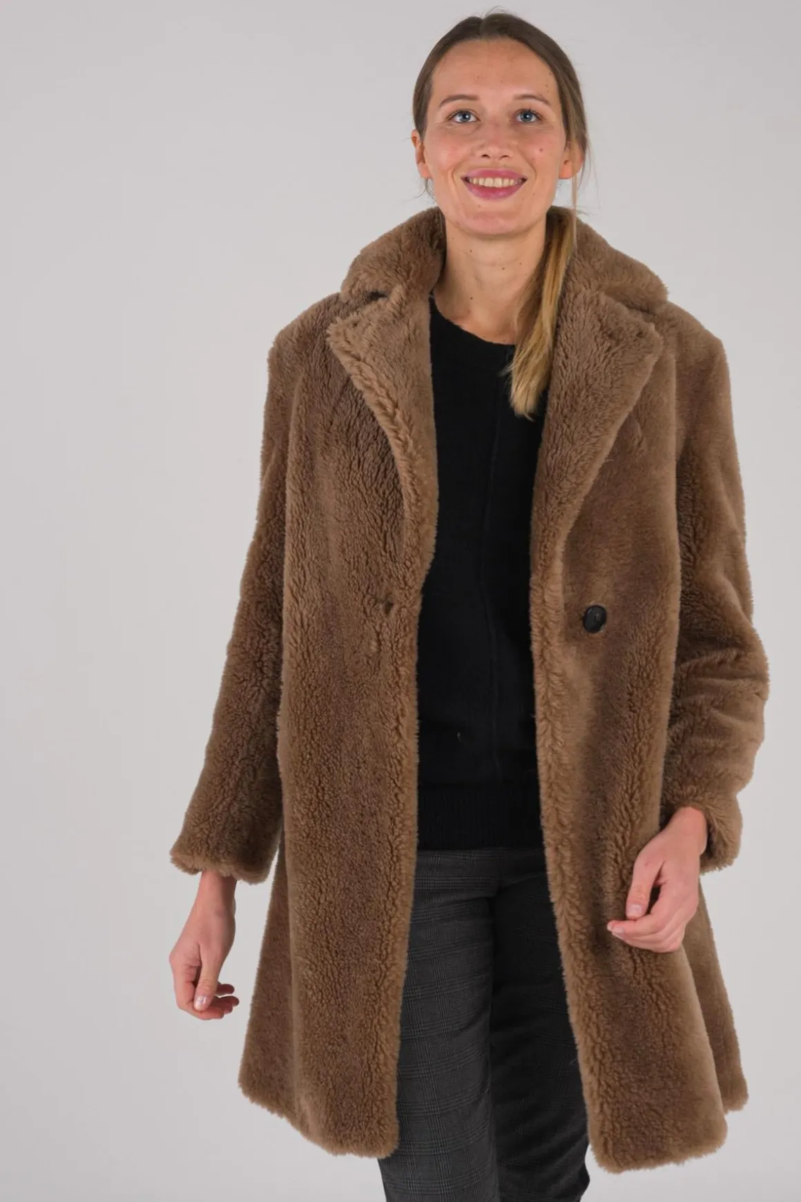 Veste Femme Intuition Firma Teddy Marron