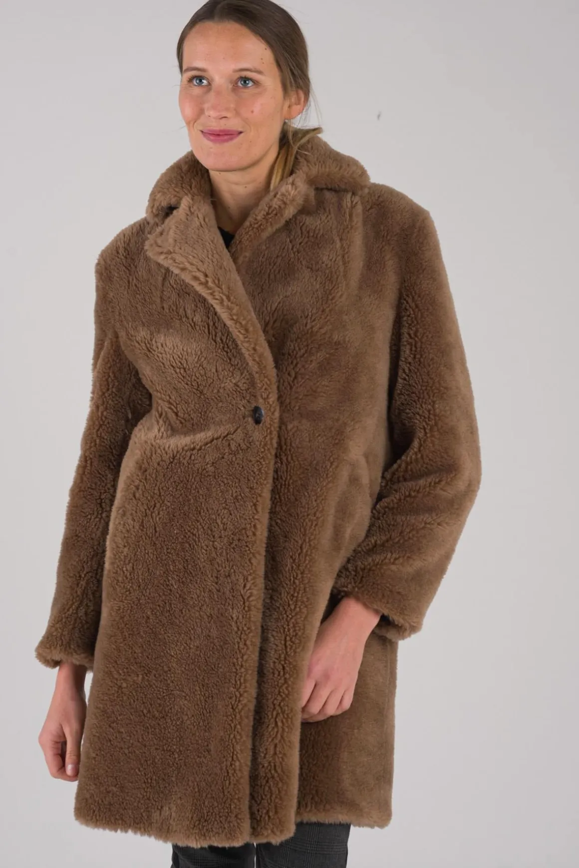 Veste Femme Intuition Firma Teddy Marron