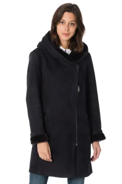 Veste Femme Levinsky Piemonte Suede Lamb Segred Grey