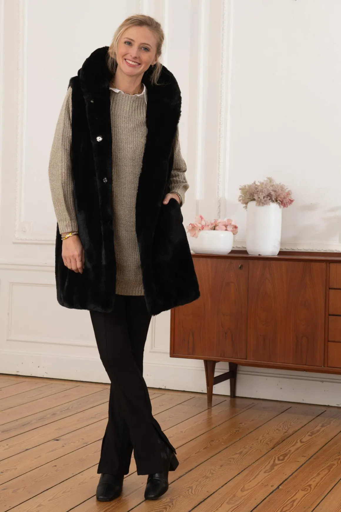 Veste Femme Oakwood Daisy Noir 501