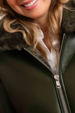 Veste Femme Oakwood Ella Kaki 526