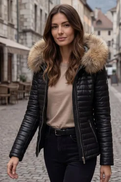 Veste Femme Oakwood Mandy Noir Naturel