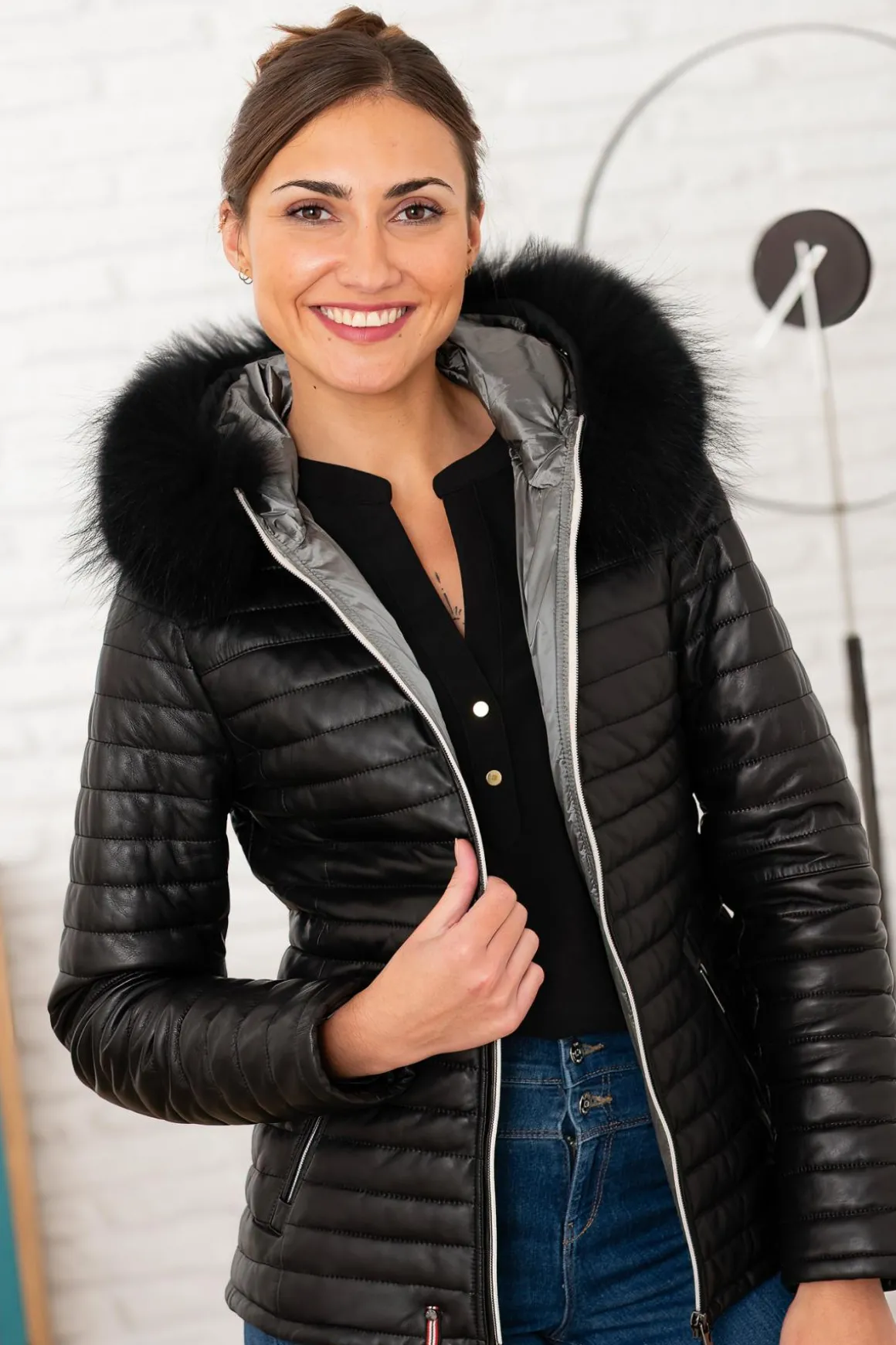 Veste Femme Oakwood Mandy Noir 501
