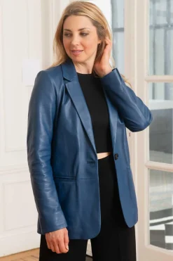 Veste Femme Oakwood Meg Bleu Fonce