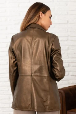 Veste Femme Oakwood Meg Metal Gold 501