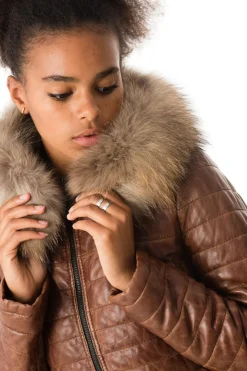 Veste Femme Oakwood Popping Cognac 507