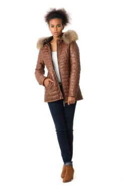 Veste Femme Oakwood Popping Cognac 507