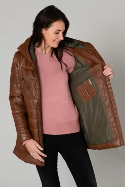 Veste Femme Oakwood Steffy Cognac 507