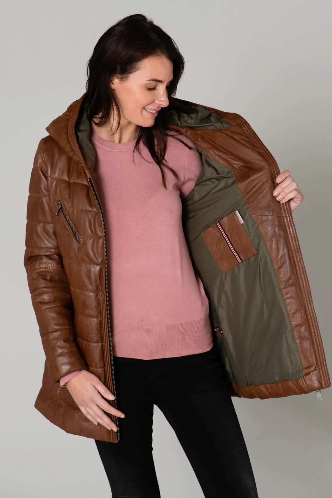 Veste Femme Oakwood Steffy Cognac 507