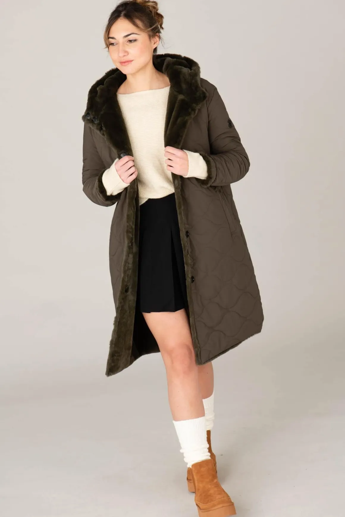 Veste Femme Oakwood Toasting Kaki 526