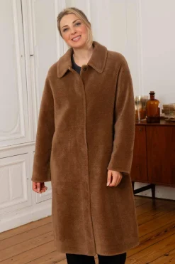 Veste Femme Oakwood Victoria Fur Wool Cognac 507