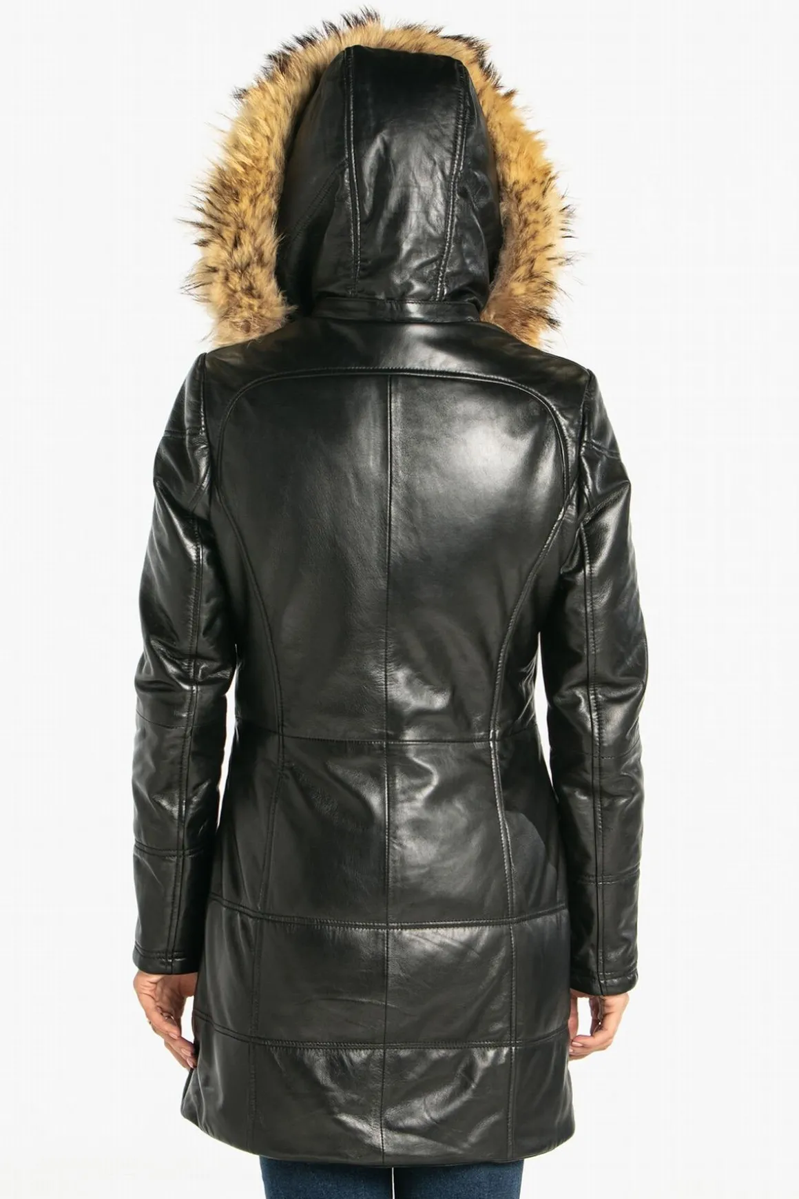 Veste Femme Rose Garden Anouk Hood Lamb Orion Black