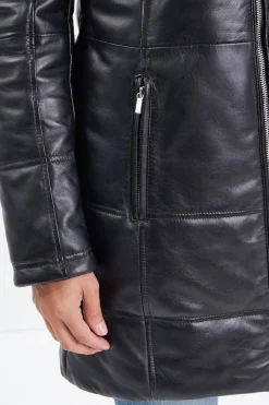 Veste Femme Rose Garden Anouk Hood Lamb Orion Black